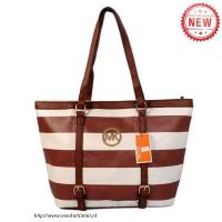 michael kors jet set striped reizen groot koffie bakken Online Bestellen jtpgw623